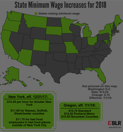 State Minimum Wage Increases